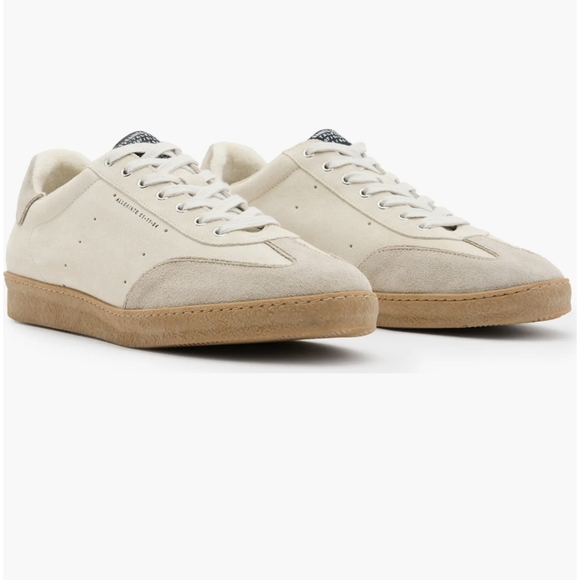 All Saints Leo Suede Low Top Sneakers Men's Size 9 - Picture 2 of 13